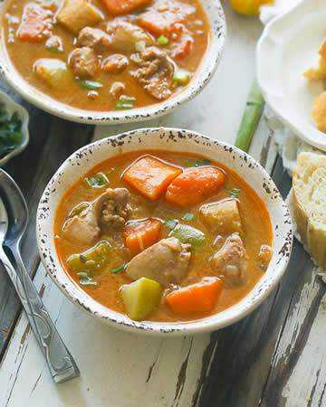 jamaican-pumpkinchickensoup