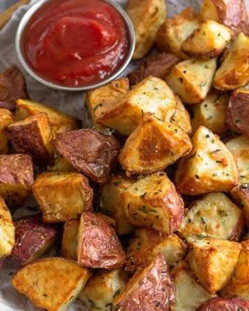 airfryer-rosemarygarlicpotatoes