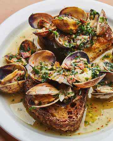 clamtoastpancetta