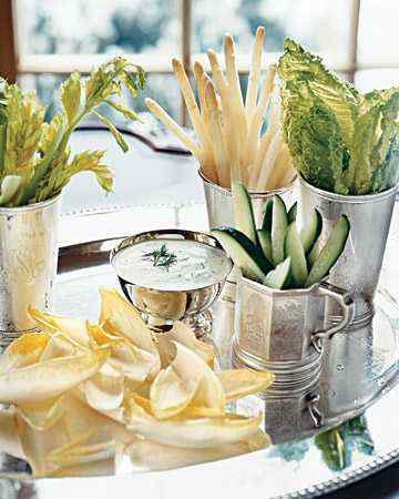 whitecruditesbuttermilkdip