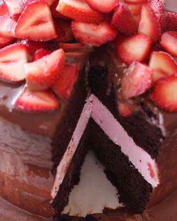 chocolatestrawberryicecreamcake