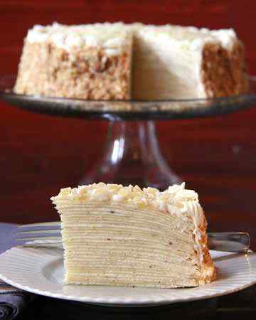 crepecakegingerricottacream