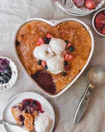 mixedberrypuddingcake