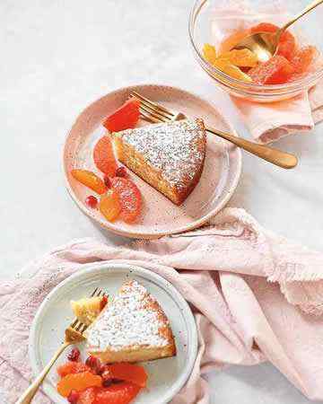 orangefloweroliveoilcake