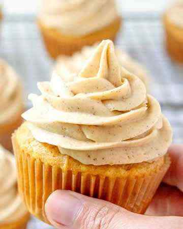pumpkincupcakespumpkinspicecreamcheesefrosting