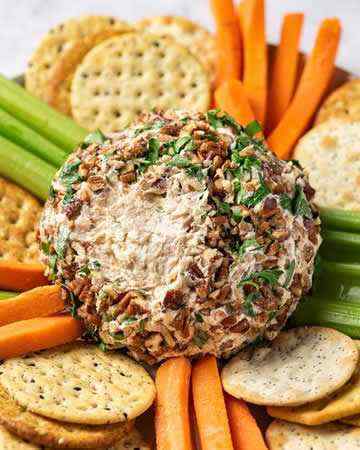 salmoncheeseballhorseradish