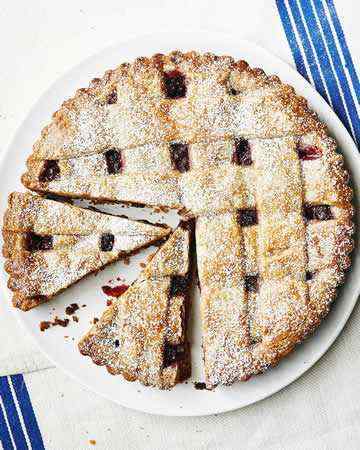 cranberrylinzertart