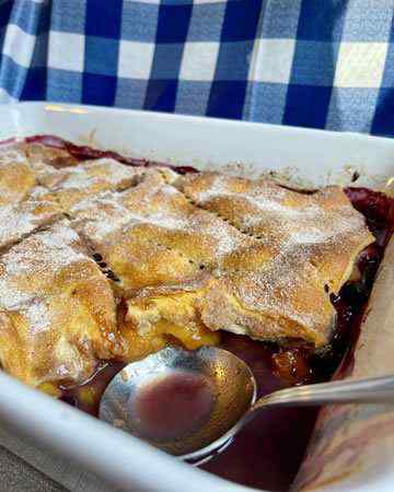 crescentrollfruitcobbler