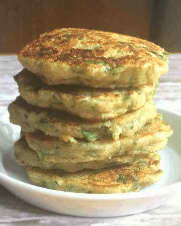 amaranthgreenonionfritters