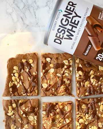 chocolatepeanutbutterbarsprotein
