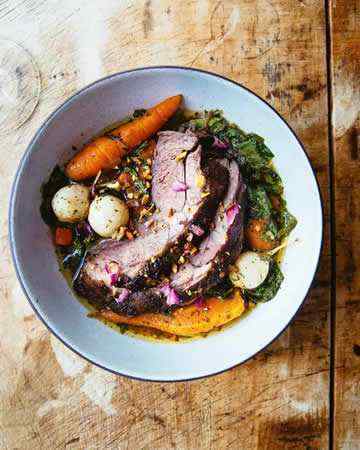 braisedlambshoulderroseturnipspistachios