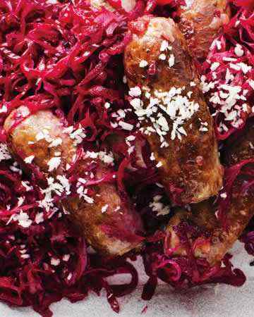 bratwurstredcabbage