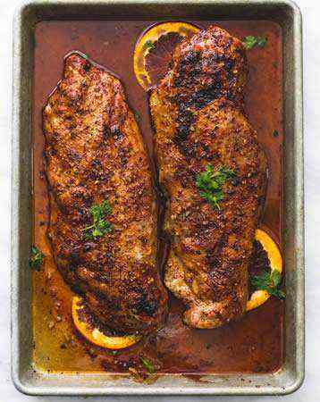 porkloinroastglazedorangebrownsugar
