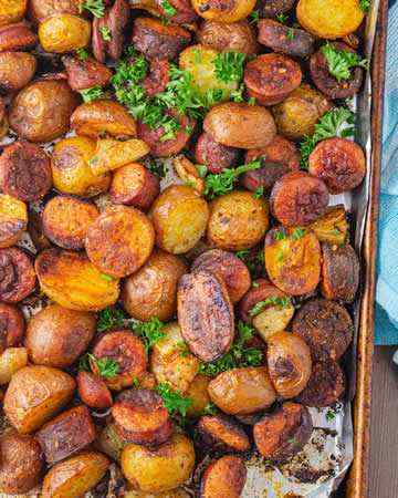 sheetpansausageapplespotatoes