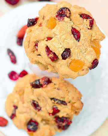 almondflourcranberrycookies