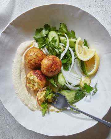 chickenricemeatballshummus