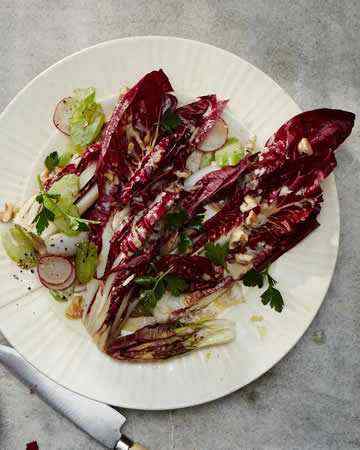 trevisoradishsaladwalnutanchovydressing