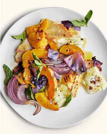 wintervegetablesaladhalloumi