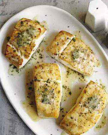 halibutlemonbutterwinesauce