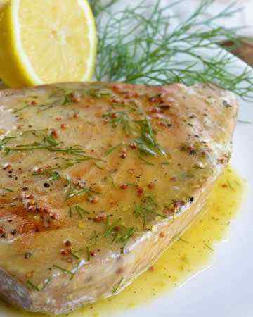 pansearedtunasteaklemondillsauce