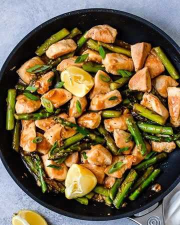 chickenasparaguslemonstirfry