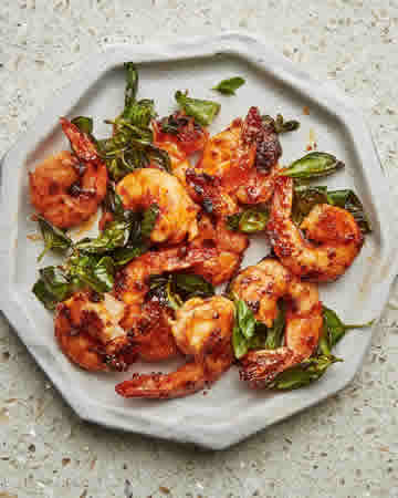 shrimpbasilstirfry