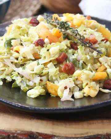 sauteedbrusselssproutspancettaapricots