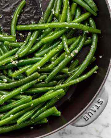 sauteedgreenbeanslemongarlicbutter
